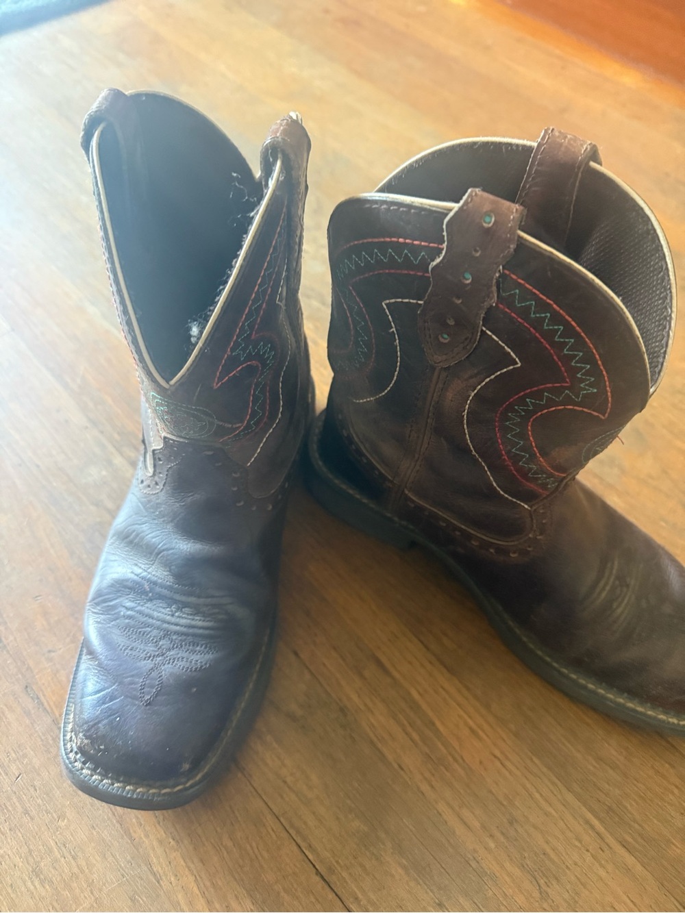 Justin Gypsy Women’s Brown Leather Western Cowboy Boots